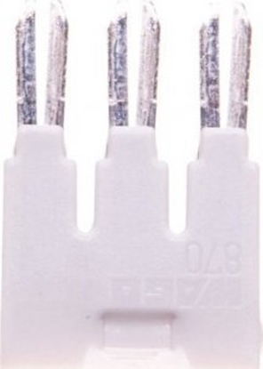 Picture of Wago Mostek grzebieniowy 3-torowy 18A jasnoszary 870-403 /25szt./