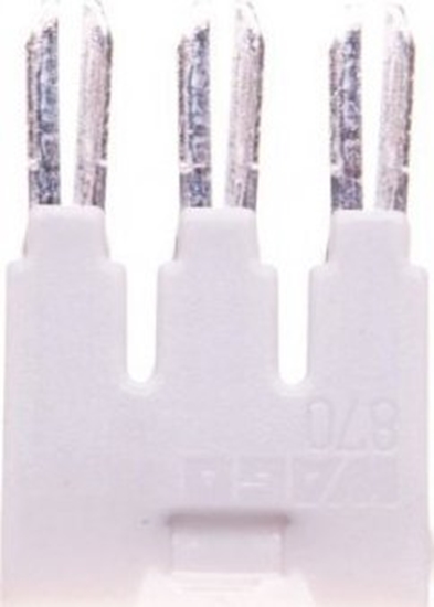 Picture of Wago Mostek grzebieniowy 3-torowy 18A jasnoszary 870-403 /25szt./