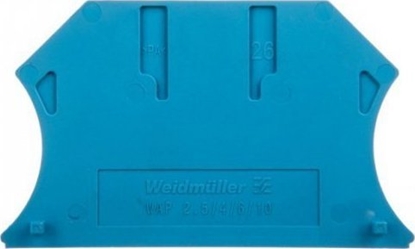 Изображение Weidmuller cianka kocowa niebieska WAP 2.5-10 BL 1050080000 /50szt./
