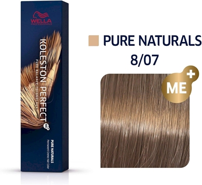 Изображение Wella Professionals Koleston Perfect Me+ Pure Naturals 8 / 07 60 ml
