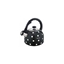 Picture of Whistling kettle black colour  with white dots - 2.6L Kinghoff KH 1051