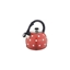 Picture of Whistling kettle red with white dots - 2,0L KINGHOFF KH 1049