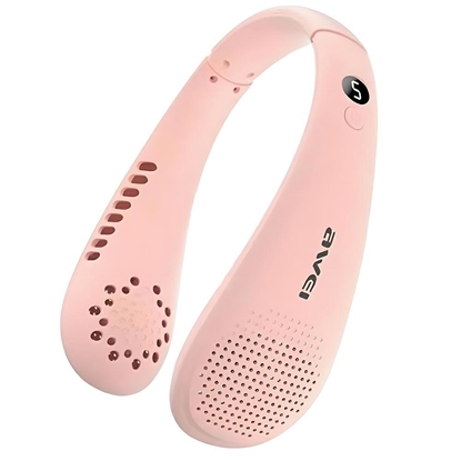 Attēls no Wiatrak wentylator na szyje F31 1200mAh różowy 