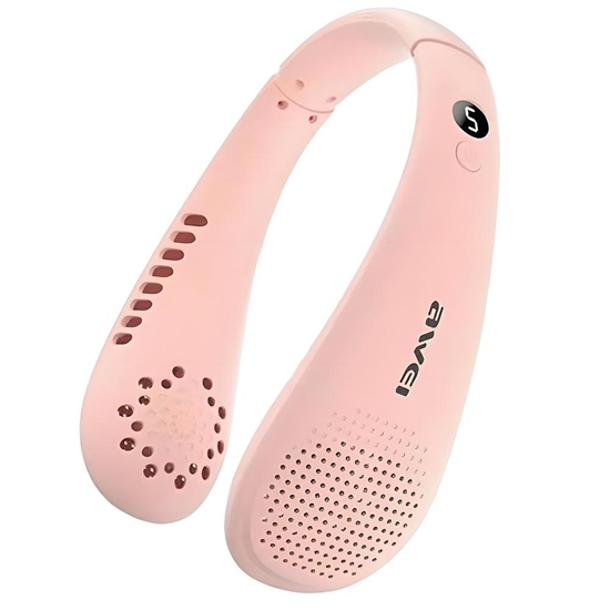 Picture of Wiatrak wentylator na szyje F31 1200mAh różowy 