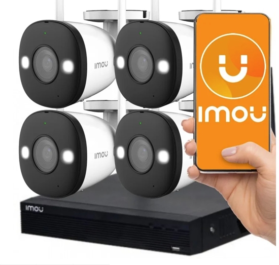 Picture of Wi-Fi videnovērošanas komplekts ar iebūvētu HDD 1TB | Imou