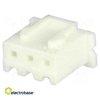 Изображение Wire-board; plug; female; XH; 2.5mm; PIN: 3; w/o contacts; for cable
