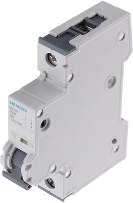 Picture of Wycznik nadprdowy 1P C 4A 10kA AC SENTRON 5SY4104-7