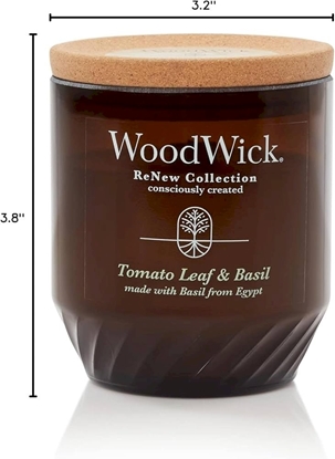 Picture of Woodwick Renew Tomato Leaf & Basil 184 g