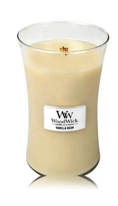 Изображение Woodwick Vanilla Bean Scented Candle 610 g