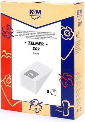 Изображение Worek do odkurzacza König & Meyer Zelmer Z07 (4 worki + filtr)