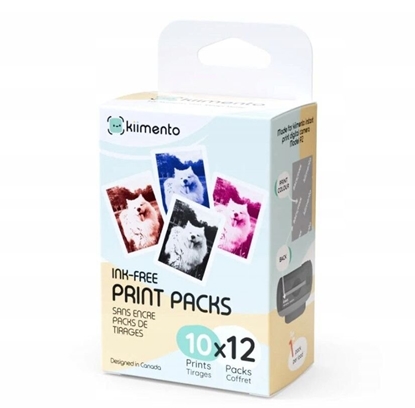 Picture of Xrec 120x Papier Wkad Wkady Do Zdj Do Aparatu Kiimento Model P2 4x Kolor / Print Packs 10x12 / 120 Kart