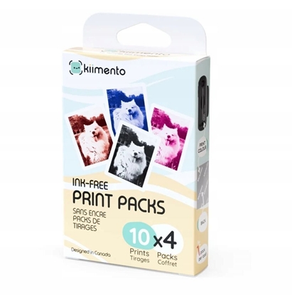 Picture of Xrec 40x Papier Wkad Wkady Do Zdj Do Aparatu Kiimento Model P2 4x Kolor / Print Packs 10x4 40 Kart