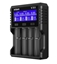Picture of XTAR VX4 lādētāja komplekts (SET) | 1.5V Li-ion, 3.7V Li-ion, LiFePO4, Ni-MH, 4 ligzdas, LCD