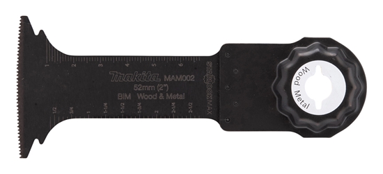 Изображение Zāģēšanas asmens Makita MAM002; BIM; 52x70 mm; 25 gab.