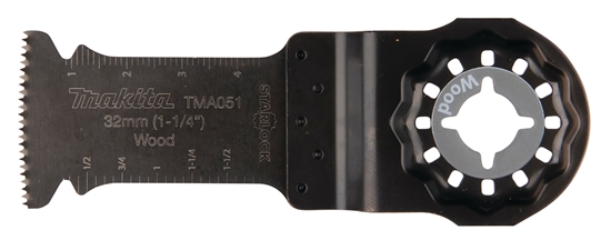 Изображение Zāģēšanas asmens Makita TMA051; HCS; 32x50 mm; 25 gab.