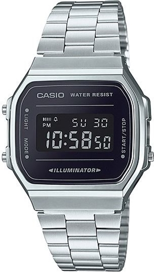 Picture of Zegarek Casio Uniseks A168WEM -1EF Retro Vintage Mirror srebrny