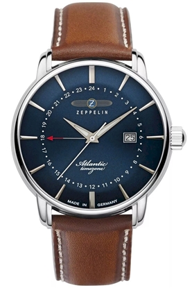 Изображение ZEPPELIN Atlantic Timezone Men's Watch 8442-3 / silver