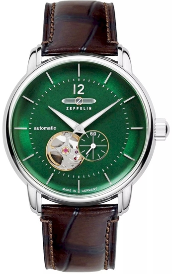 Picture of ZEPPELIN LZ120 Open Heart Automatic Men’s Watch 8166-4 / silver