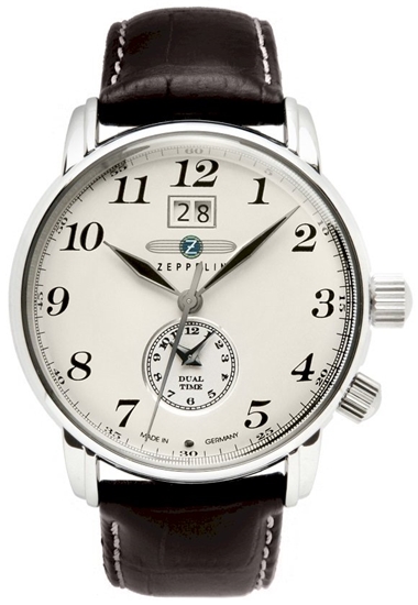 Picture of ZEPPELIN LZ127 Graf Zeppelin Dual Time Men’s Watch 7644-5