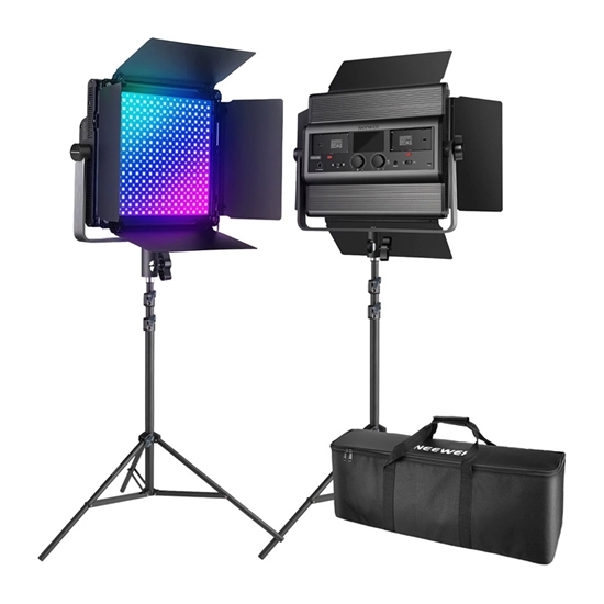 Изображение Zestaw studyjny Neewer 2 Lamp LED NEEWER RGB1200 60W V4