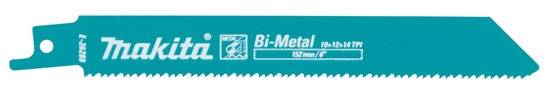 Изображение Zobenzāģa asmeņi Makita E-26288; BIM; 152x1,25 mm; 5 gab.