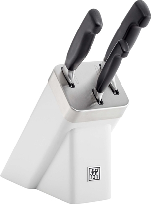 Изображение Zwilling ZWILLING FOUR STAR Zestaw 3 noy w bloku samoostrzcym biay