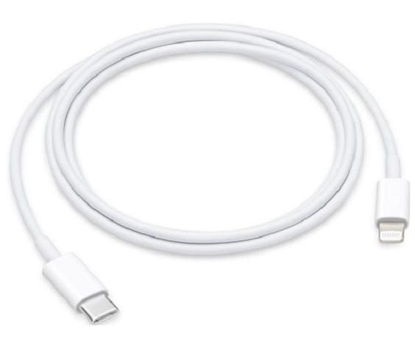 Picture of - MX0K2ZM/A iPhone USB-C/Lightning Data Cable 1m White (Bulk) White
