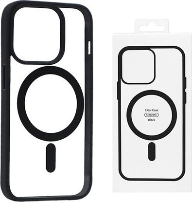 Attēls no . ECOBOX MAGSAFE CASE DO IPHONE 14 PRO MAX ETUI NAKADKA FUTERA CZARNY