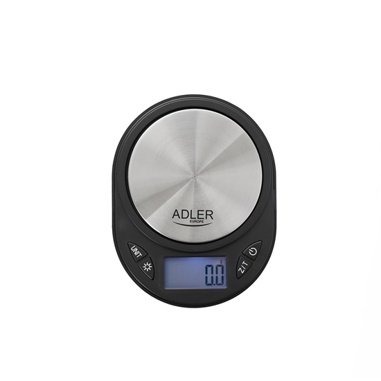 Изображение Adler | Precision scale | AD 3162 | Maximum weight (capacity) 0.75 kg | Accuracy 0.1 g | Black