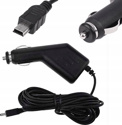 Picture of adowarka . ECONOMY ADOWARKA SAMOCHODOWA MINI USB 400mA 3,5m TRUSTY