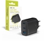 Attēls no adowarka PNY Mobile Origin GaN 40W Wall Charger MO13, black 1 USB-A + 2 USB-C
