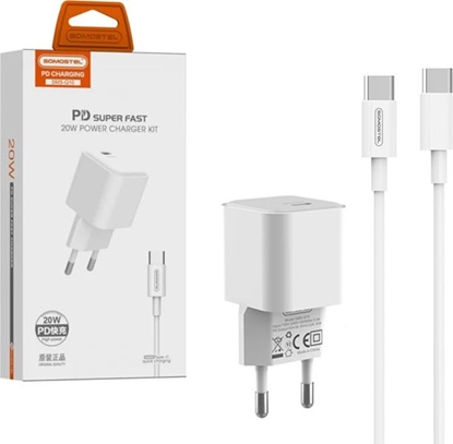 Изображение adowarka Somostel SMS-Q10 1x USB-C 3 A (30342)