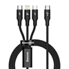 Picture of Baseus Rapid Series 3-in-1 USB Type-C Cable PD 20W 1.5m