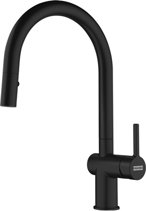 Attēls no Bateria kuchenna Franke Bateria Active J pull-out spray czarny mat 115.0653.404
