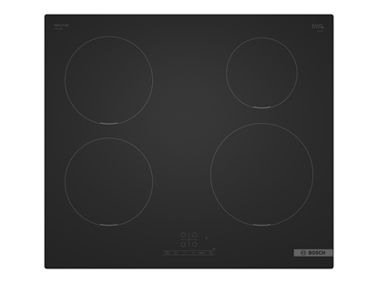 Изображение Bosch PIE61ABB5E Hob, Induction, Number of burners/cooking zones 4, 60 cm, Black | Bosch