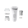 Изображение Braun Epilator | SE7-041 Silk épil 7 | Number of power levels 2 | Wet & Dry | White/Silver