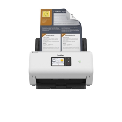 Picture of BROTHER ADS-4550W DOCUMENT SCANNER, A4, USB, LAN, WIFI, 35PPM