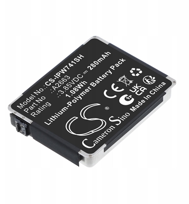 Attēls no Cameron Sino Akumulator Bateria Typ A2663 Apple Watch Series S7 41mm A2473 A2475 A2476 / Cs-ipw741sh