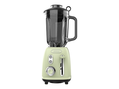 Attēls no Cecotec Blender | Power Black Titanium RetroGreen | Tabletop | 1200 W | Jar capacity 1.5 L | Jar material Glass | Green