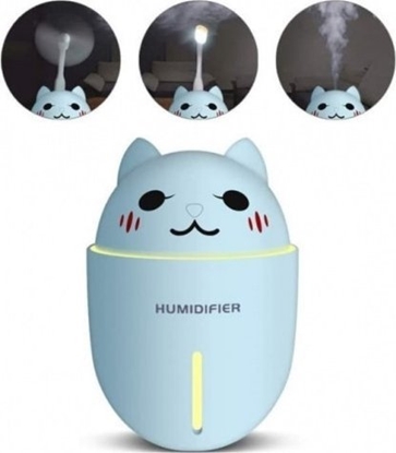 Picture of Dyfuzor zapachowy M DYFUZOR ZAPACHOWY - NAWILACZ ULTRADZWIKOWY KITTY 4W1 LED NIEBIESKI