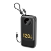 Изображение Dudao K13Pro 20000mAh Powerbank with Built-in Cable Black