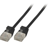 Picture of EFB Patchcord Cat.6a, U/UTP, ultraflex, czarny, 1m (K8108SW.1)