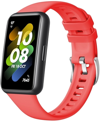 Picture of Fixed Pasek silikonowy do Huawei Band 7, czerwony (FIXSSTB-1053-RD)
