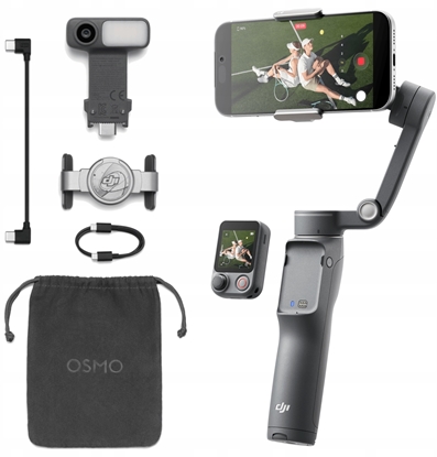 Picture of Gimbal DJI Osmo Mobile 8P Advanced Tracking Combo Czarny