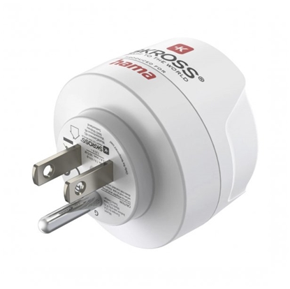 Изображение Hama Reiseadapter Typ B, USA, Kanada, Karibik, Ostasien