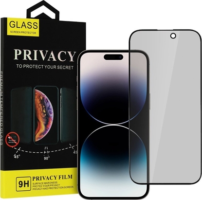 Picture of HARTOWANE SZKO PRIVACY GLASS DO IPHONE 14 PRO MAX CZARNE