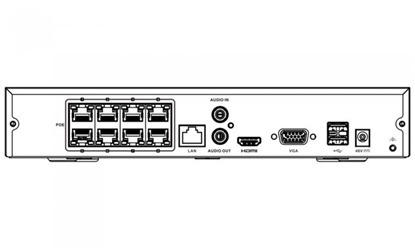 Attēls no Hilook Rejestrator Nvr-108Mh-C/8P(D)