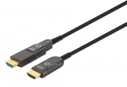 Attēls no Kabel Manhattan HDMI 70 m HDMI Typu A (Standard) HDMI Typu D (Micro) Czarny (355544)