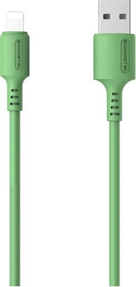 Picture of Kabel USB Somostel USB-A - Lightning 1.2 m Zielony (SMS-BP06 USB - Lightning Zielony)