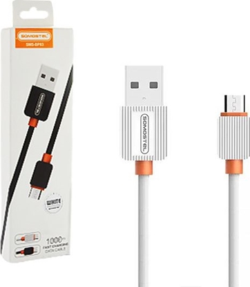 Picture of Kabel USB Somostel USB-A - microUSB 1 m Biay (26581)